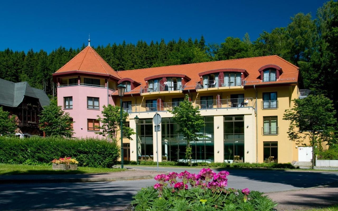 Hotel Habichtstein Alexisbad Bagian luar foto