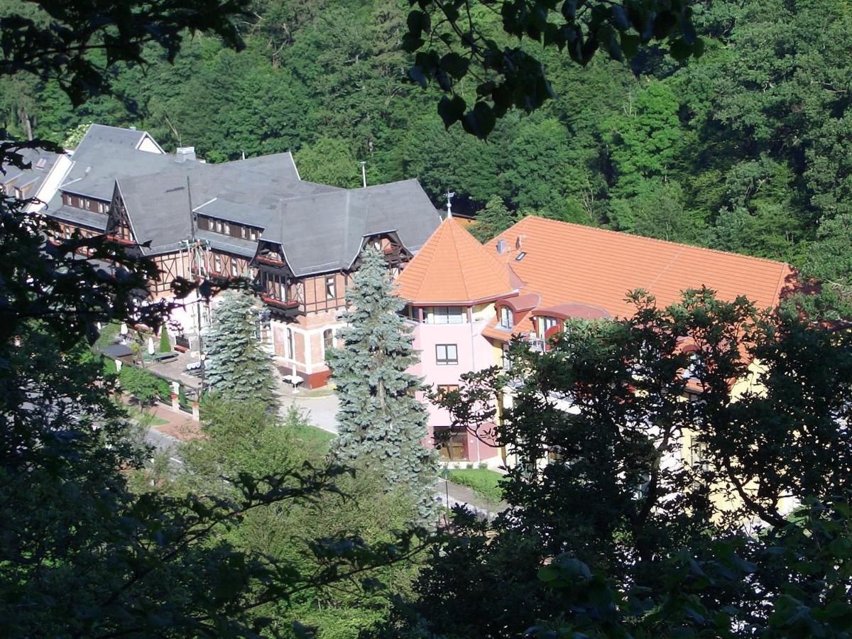 Hotel Habichtstein Alexisbad Bagian luar foto