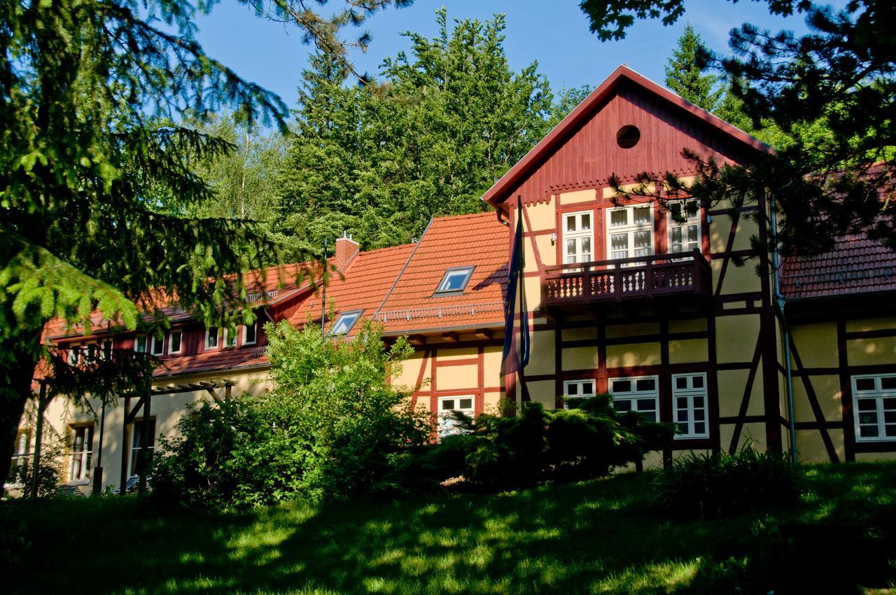 Hotel Habichtstein Alexisbad Bagian luar foto